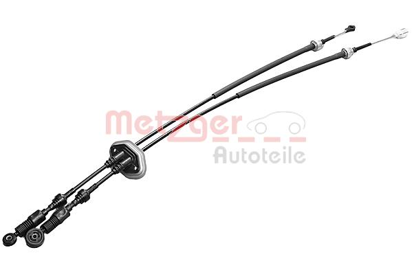 Cavo comando, Cambio manuale - 3150145 METZGER